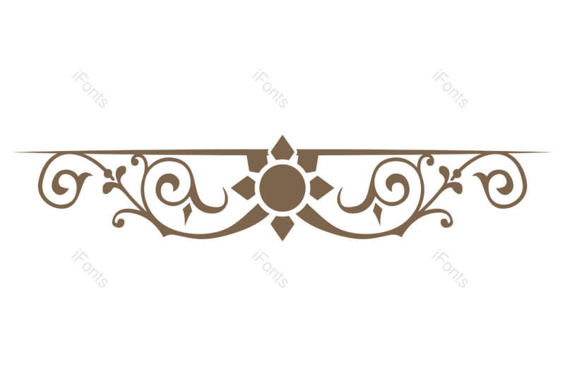 古典花纹图片,复古花纹元素,分隔线PNG,欧式花边免抠素材